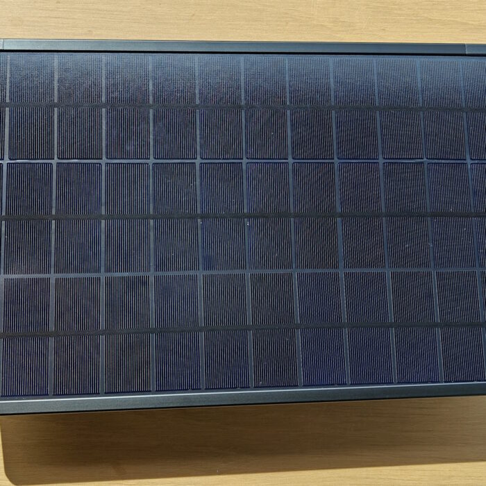 Zonnepaneel 20W met ingebouwde batterij